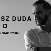 Baner promujący wydarzenie. Nazwa wydarzenia i zdjęcie artysty.