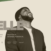 Baner promujący wydarzenie. Nazwa wydarzenia i zdjęcie artysty.