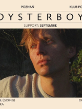 Zdjęcie oysterboya. Powyżej nazwa, data i miejsce wydarzenia.