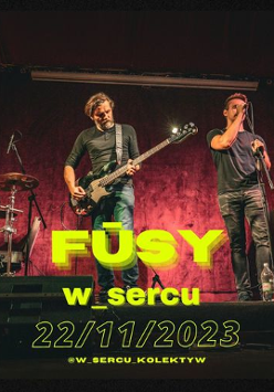 Baner promujący wydarzenie. Nazwa wydarzenia i zdjęcie artystów.