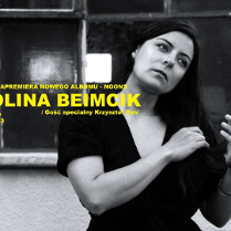 Baner promujący wydarzenie. Nazwa wydarzenia, data i zdjęcie Artystki.