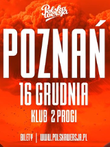 Baner promujący wydarzenie. Nazwa wydarzenia i zdjęcie artystów.
