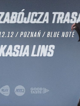 Baner promujący wydarzenie. Nazwa wydarzenia, data i zdjęcie Artystki.