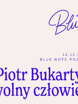 Baner promujący wydarzenie. Nazwa wydarzenia i zdjęcie artysty.