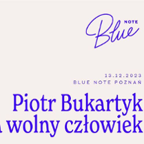 Baner promujący wydarzenie. Nazwa wydarzenia i zdjęcie artysty.