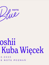 Baner promujący wydarzenie. Nazwa wydarzenia i zdjęcie artystów.