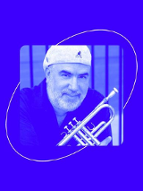 Baner promujący wydarzenie. Nazwa wydarzenia i zdjęcie artysty.