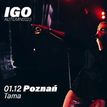 Baner promujący wydarzenie. Nazwa wydarzenia i zdjęcie artysty.