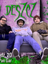 Baner promujący wydarzenie. Nazwa wydarzenia i zdjęcie artystów.