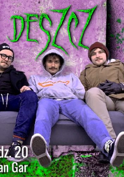 Baner promujący wydarzenie. Nazwa wydarzenia i zdjęcie artystów.