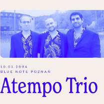 Baner promujący wydarzenie. Nazwa wydarzenia i zdjęcie artystów.