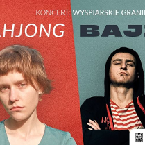 Baner promujący wydarzenie. Nazwa wydarzenia i zdjęcie artystów.