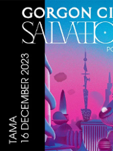 Baner promujący wydarzenie. Nazwa wydarzenia i zdjęcie artystów.