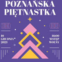 Baner promujący wydarzenie. Nazwa wydarzenia i data.