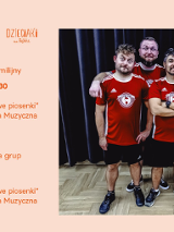 Baner promujący wydarzenie. Nazwa wydarzenia i data.