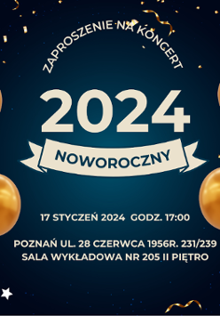 Baner promujący wydarzenie. Nazwa wydarzenia i data.