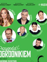 Baner promujący wydarzenie. Nazwa wydarzenia i zdjęcie artystów.