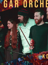 Baner promujący wydarzenie. Nazwa wydarzenia i zdjęcie artystów.