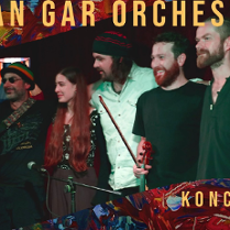 Baner promujący wydarzenie. Nazwa wydarzenia i zdjęcie artystów.