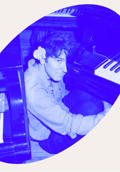 Baner promujący wydarzenie. Nazwa wydarzenia i zdjęcie artysty.