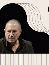 Baner promujący wydarzenie. Nazwa wydarzenia i zdjęcie artysty.