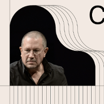 Baner promujący wydarzenie. Nazwa wydarzenia i zdjęcie artysty.