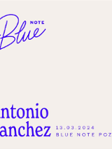 Baner promujący wydarzenie. Nazwa wydarzenia i zdjęcie artysty.