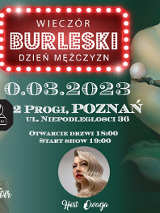 Baner promujący wydarzenie. Nazwa wydarzenia, data i zdjęcie Artystki.