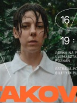 Baner promujący wydarzenie. Nazwa wydarzenia i zdjęcie artystki.