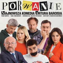 Baner promujący wydarzenie. Nazwa wydarzenia i zdjęcie artystów.