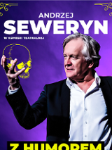 Baner promujący wydarzenie. Nazwa wydarzenia i zdjęcie artysty.