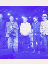 Baner promujący wydarzenie. Nazwa wydarzenia i zdjęcie artystów.