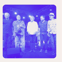 Baner promujący wydarzenie. Nazwa wydarzenia i zdjęcie artystów.