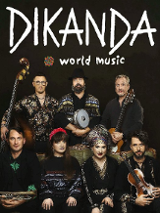 Baner promujący wydarzenie. Nazwa wydarzenia i zdjęcie artystów.