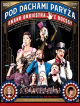 Baner promujący wydarzenie. Nazwa wydarzenia i zdjęcie artystów.