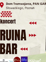 Baner promujący wydarzenie. Nazwa wydarzenia i zdjęcie artystów.