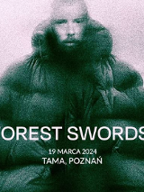 Baner promujący wydarzenie. Nazwa wydarzenia i zdjęcie artysty.