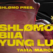 Baner promujący wydarzenie. Nazwa wydarzenia i zdjęcie artysty.