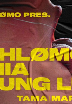 Baner promujący wydarzenie. Nazwa wydarzenia i zdjęcie artysty.