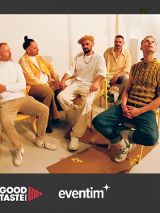 Baner promujący wydarzenie. Nazwa wydarzenia i zdjęcie artystów.