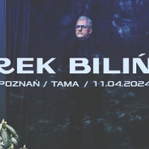 Baner promujący wydarzenie. Nazwa wydarzenia i zdjęcie artysty.