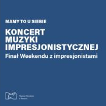 Baner promujący wydarzenie. Nazwa wydarzenia i data.