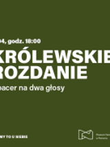 Baner promujący wydarzenie. Nazwa wydarzenia i data.