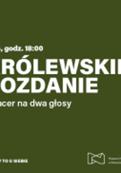 Baner promujący wydarzenie. Nazwa wydarzenia i data.