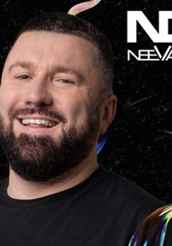 Baner promujący wydarzenie. Nazwa wydarzenia i zdjęcie artysty.