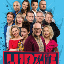 Baner promujący wydarzenie. Nazwa wydarzenia i zdjęcie artystów.