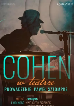 Baner promujący wydarzenie. Nazwa wydarzenia i zdjęcie artysty.