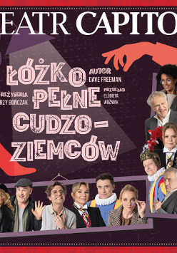 Baner promujący wydarzenie. Nazwa wydarzenia i zdjęcie artystów.