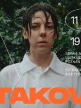 Baner promujący wydarzenie. Nazwa wydarzenia i zdjęcie artystki.