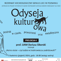 Baner promujący wydarzenie. Nazwa wydarzenia i data.